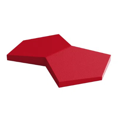 CHAIN Acoustic soft 3D wall panel on white background 3D Wall Panels | DecorMania UK