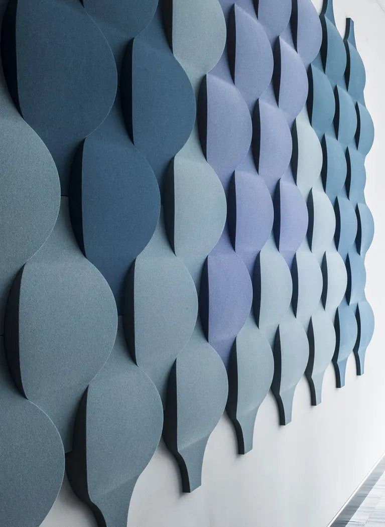 3D acoustic wall panel Flow - Decormania