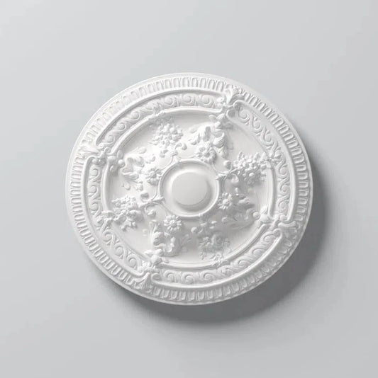 HELENA R11 ARSTYL Ceiling Rose on white background | DecorMania UK