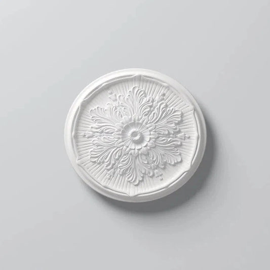 MILLENNIA (R9) ARSTYL Ceiling Rose on white background | DecorMania UK