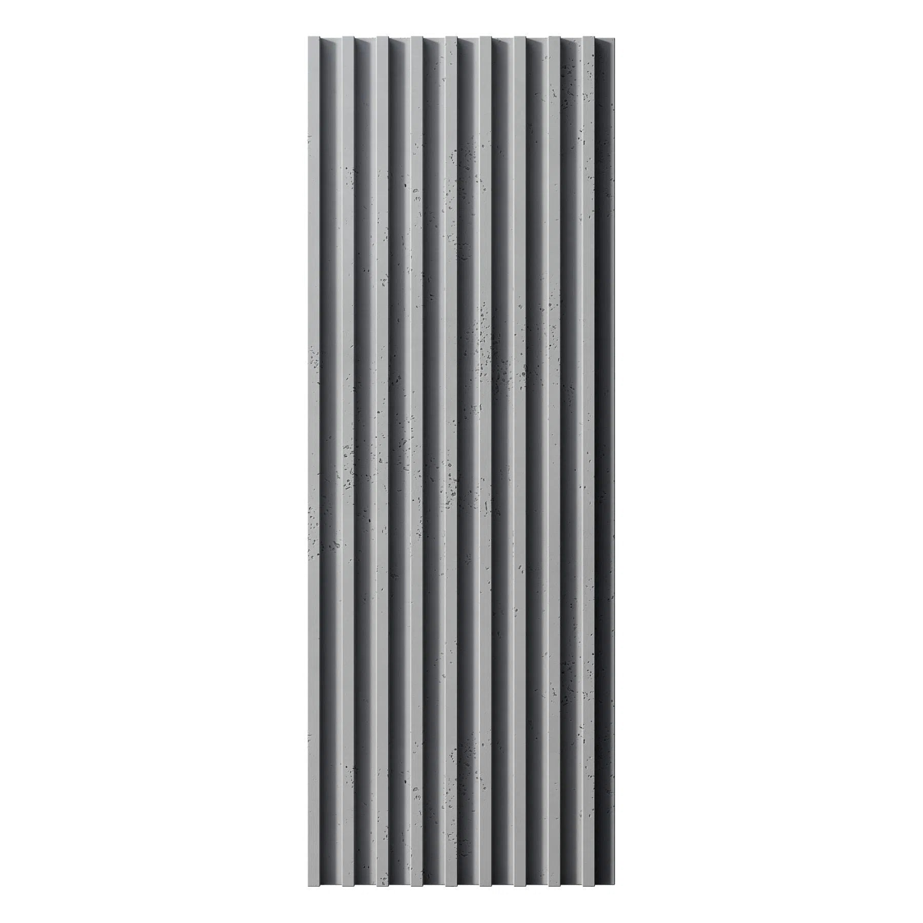3D Concrete Wall Panels RIFT M colour swatch on white background DecorMania UK