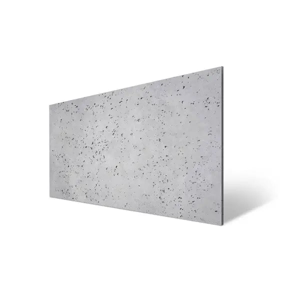 Close-up view of a single model of Architectural concrete wall panels Exterior - GREY | DecorMania UK