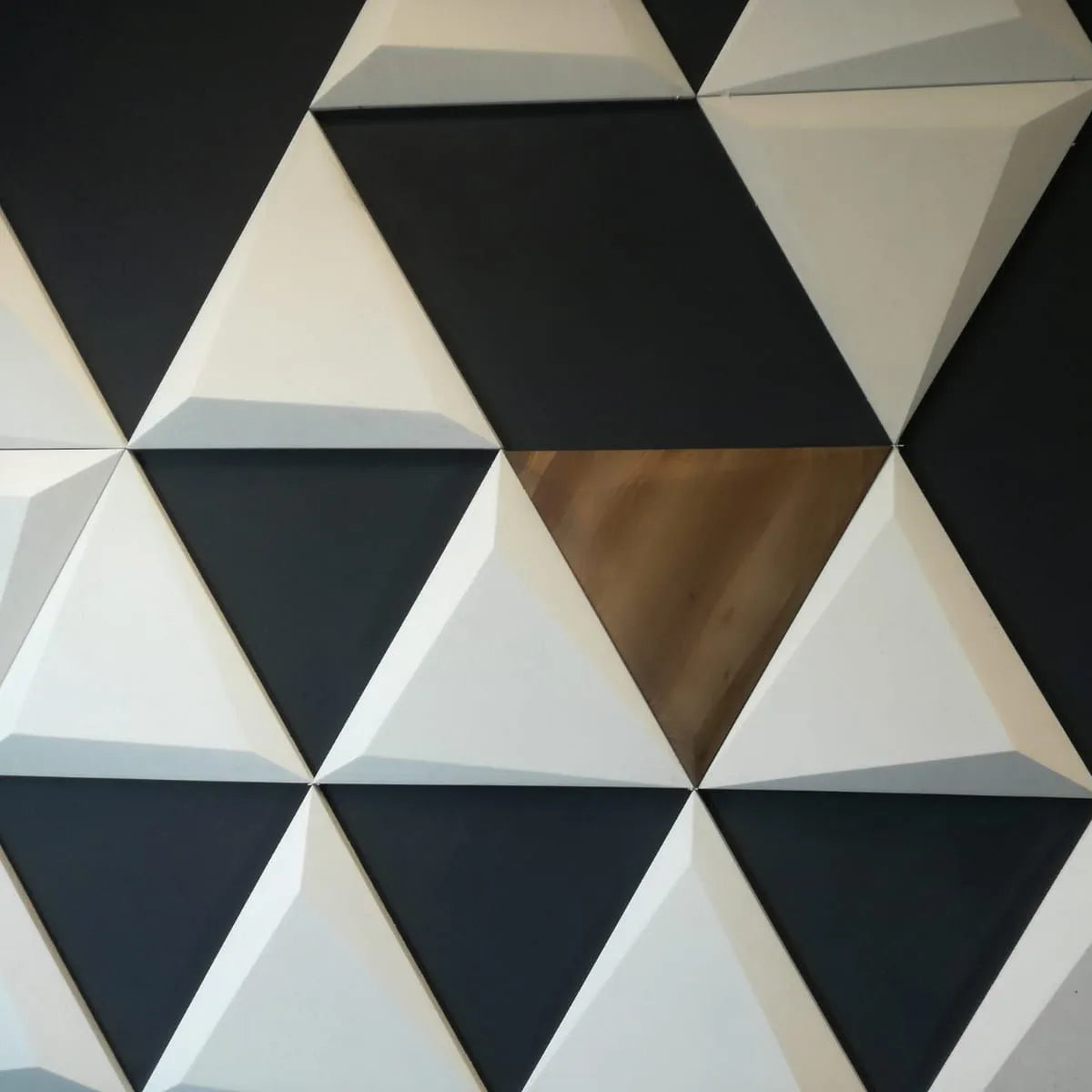 3D Concrete Wall Panels ARROW closeup of texture Decormania UK