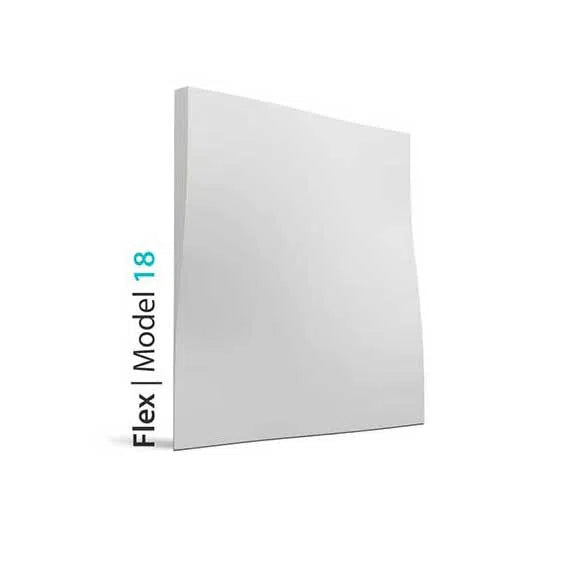 3D Gypsum Wall Panels - FLEX - Gypsum Panels on white background | DecorMania UK 