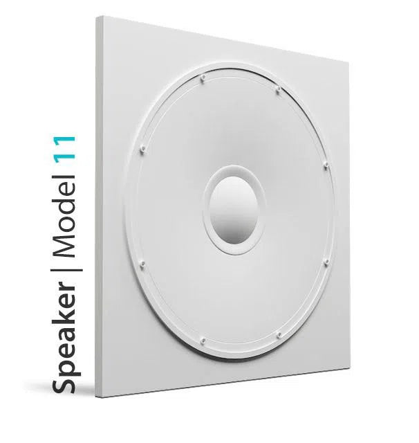 3D Gypsum Wall Panels - SPEAKER - Gypsum Panels on white background | DecorMania UK
