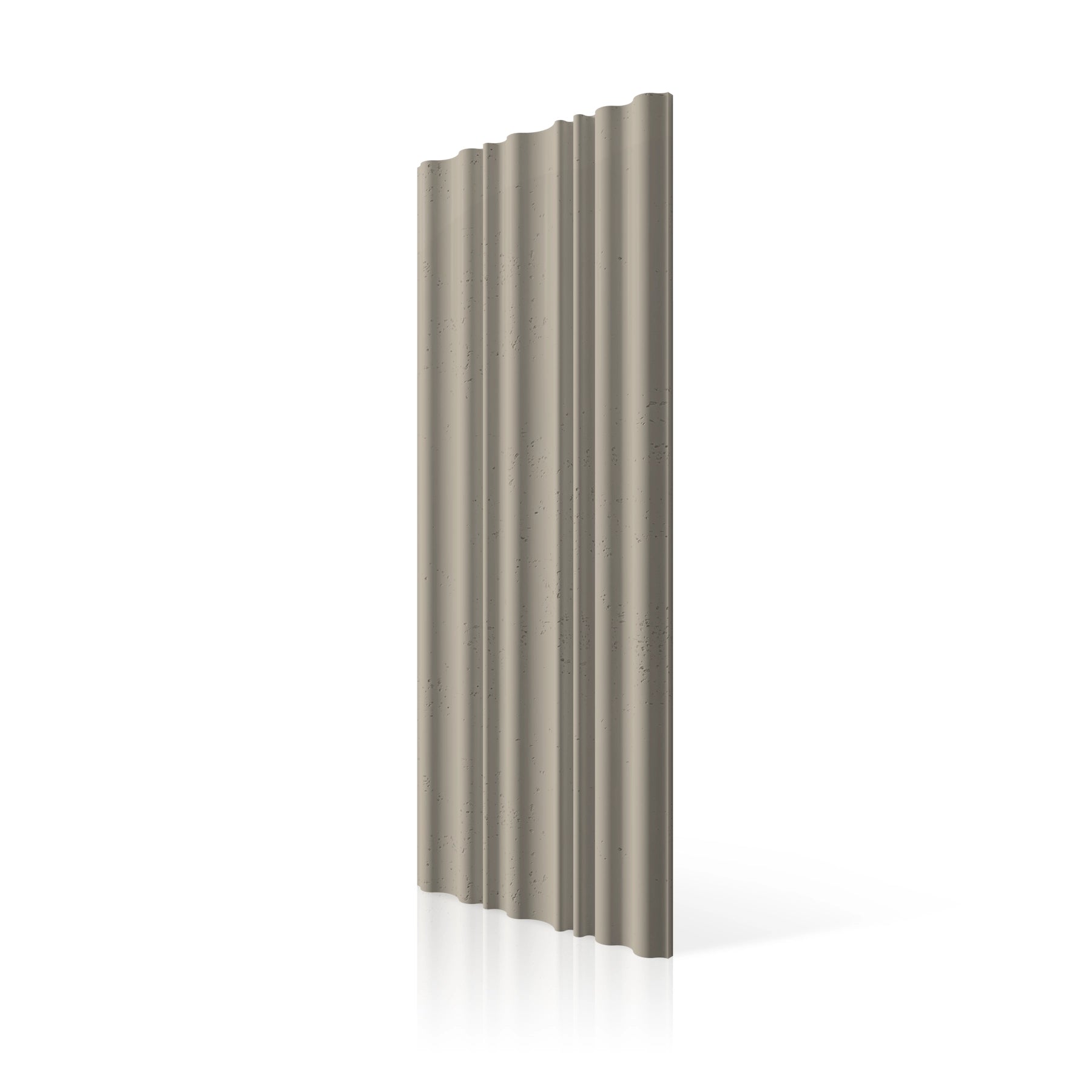 3D Concrete Wall Panels CURTAINS colour swatch on white background DecorMania UK