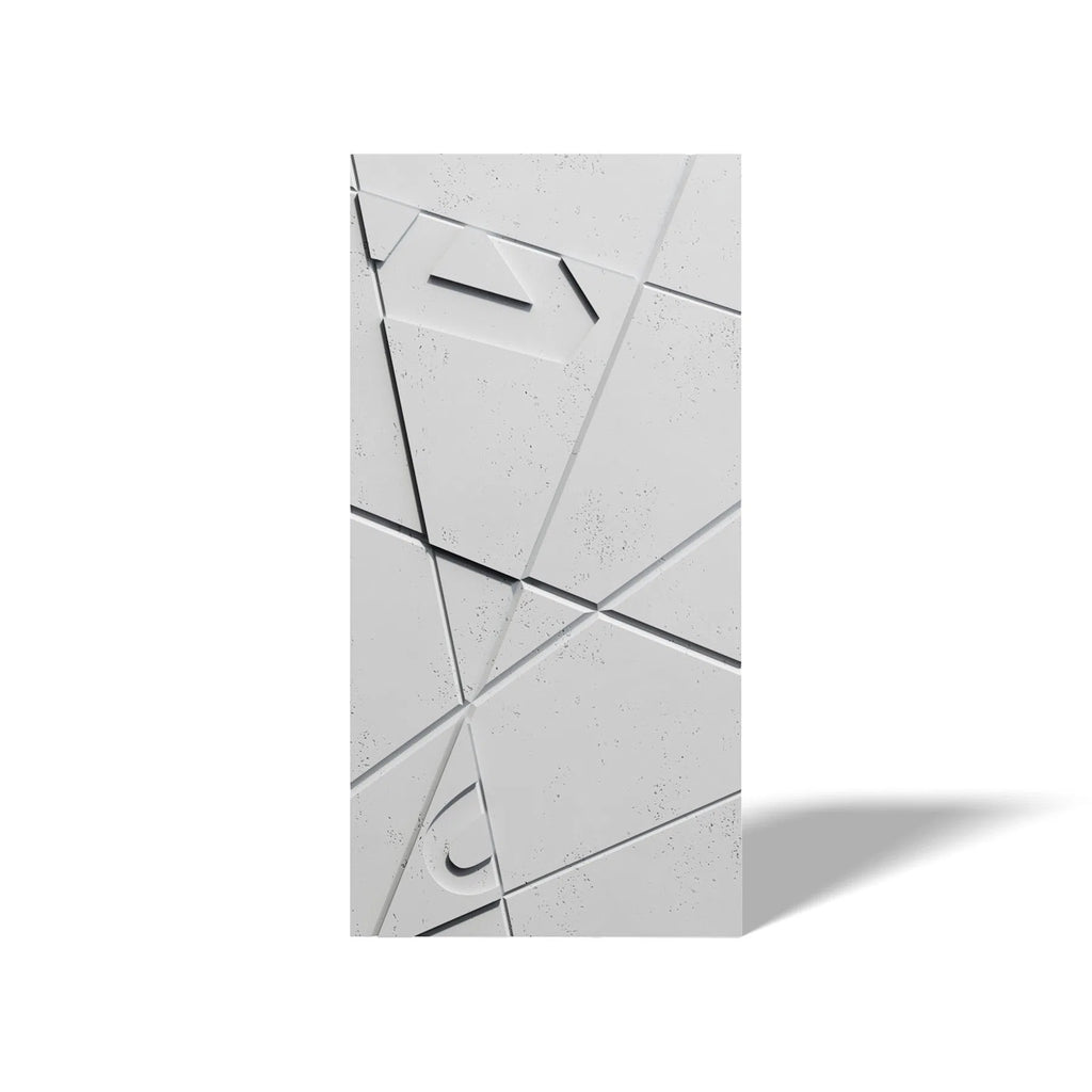 3D Concrete Wall Panel GRAPHICS on a white background | DecorMania UK