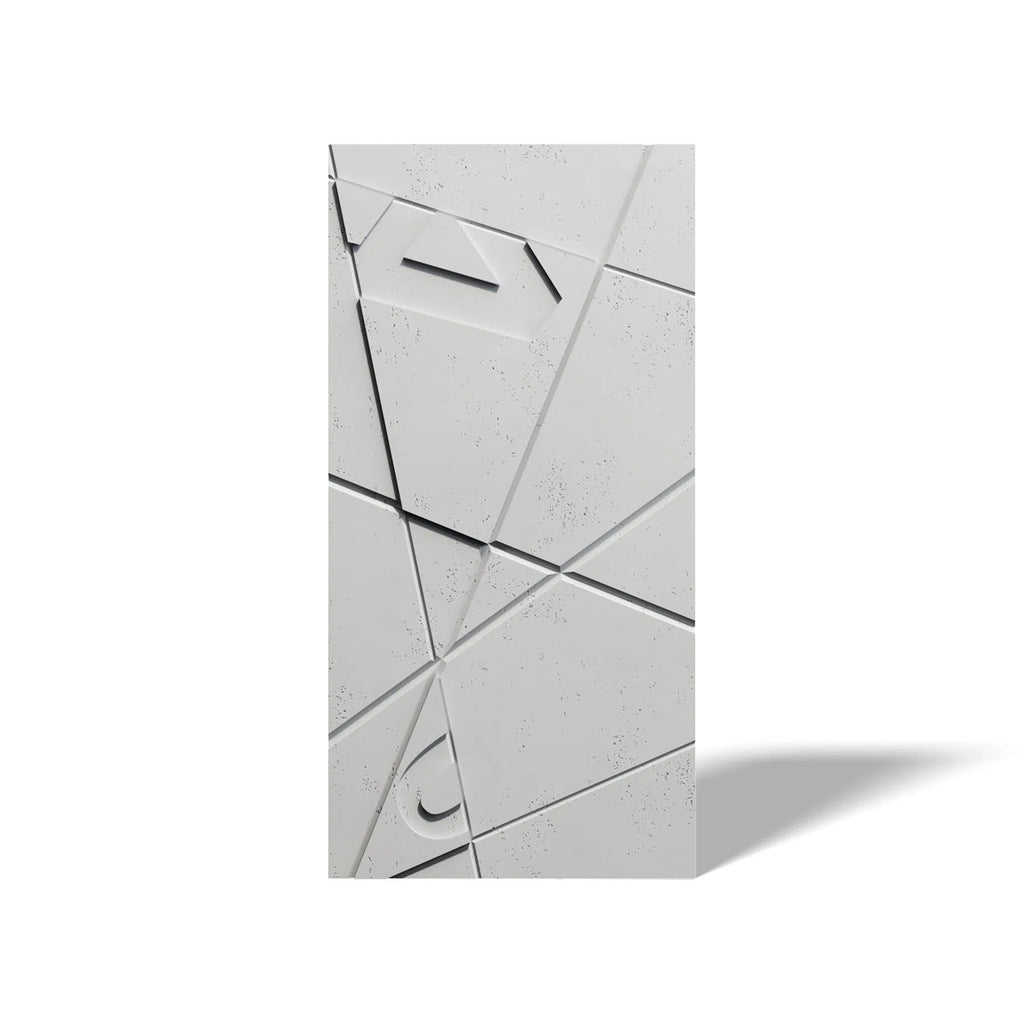 3D Concrete Wall Panel GRAPHICS on a white background | DecorMania UK