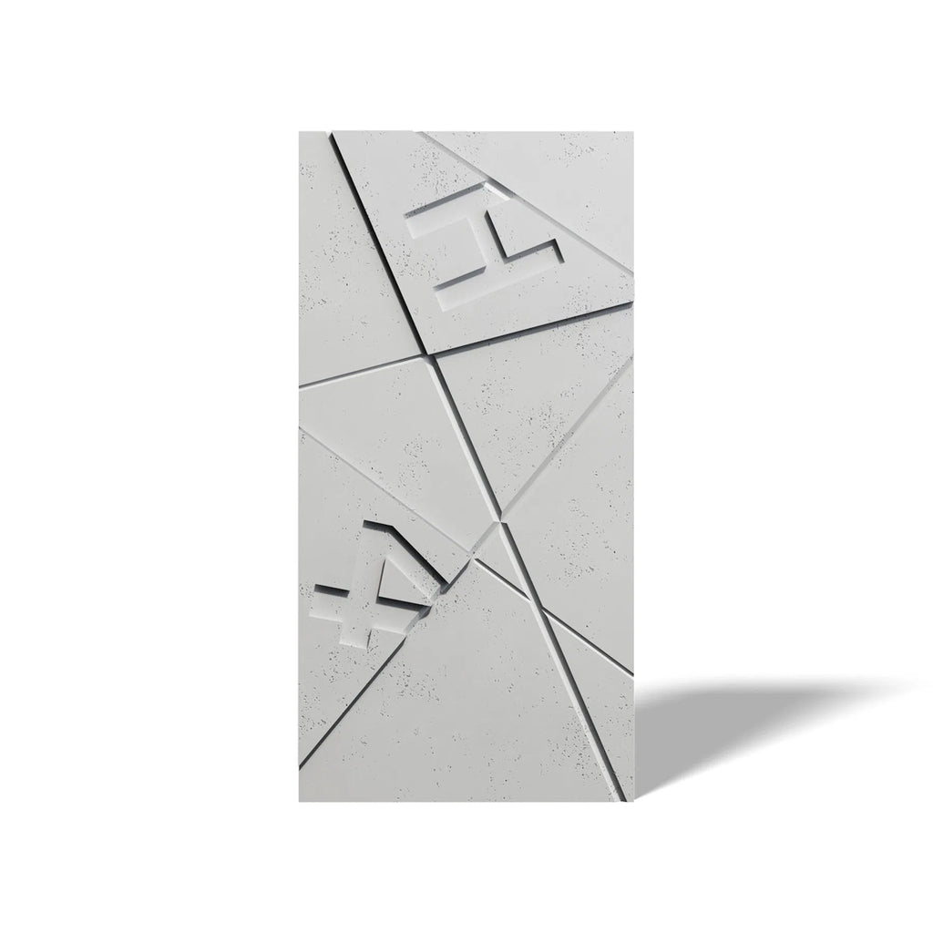3D Concrete Wall Panel GRAPHICS on a white background | DecorMania UK