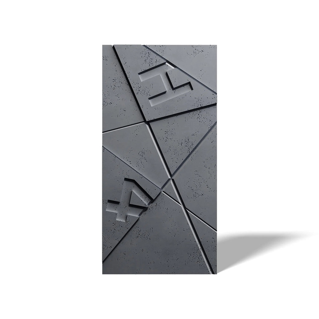 3D Concrete Wall Panel GRAPHICS on a white background | DecorMania UK