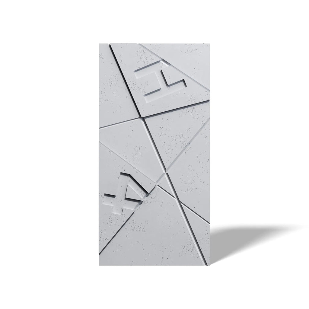 3D Concrete Wall Panel GRAPHICS on a white background | DecorMania UK