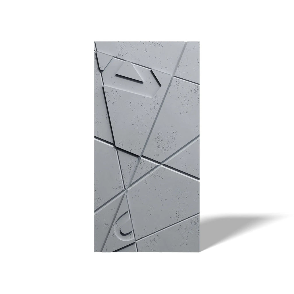 3D Concrete Wall Panel GRAPHICS on a white background | DecorMania UK