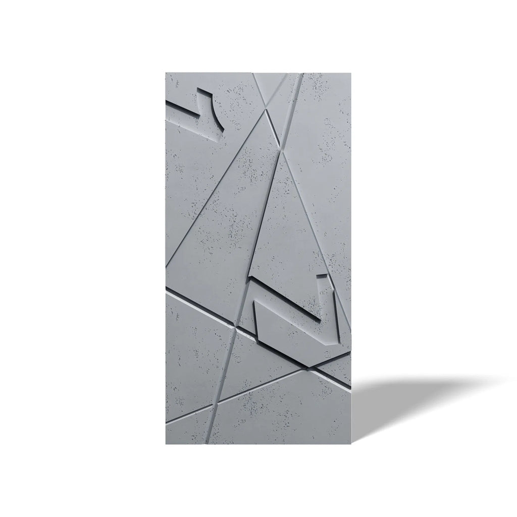 3D Concrete Wall Panel GRAPHICS on a white background | DecorMania UK