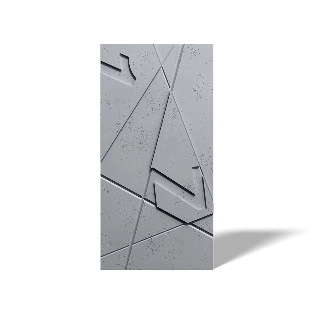 3D Concrete Wall Panel GRAPHICS on a white background | DecorMania UK