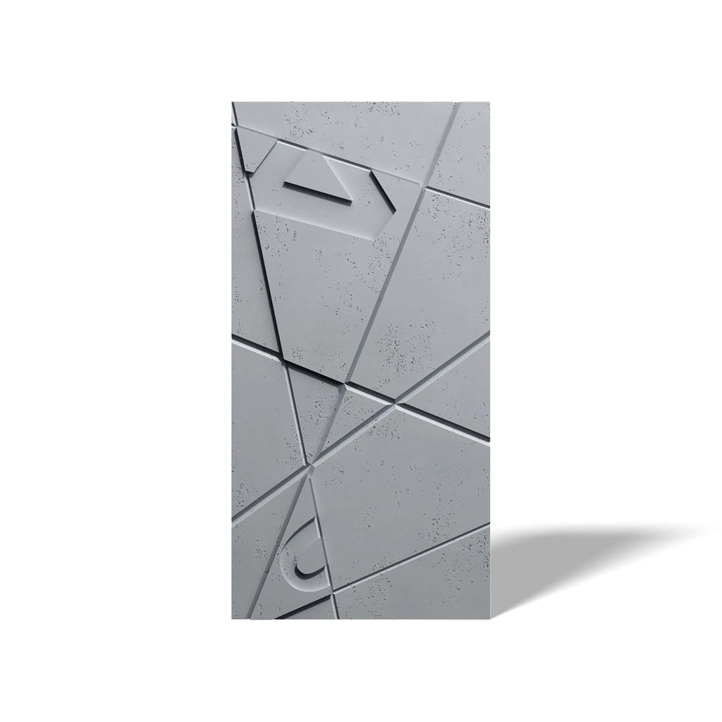 3D Concrete Wall Panel GRAPHICS on a white background | DecorMania UK