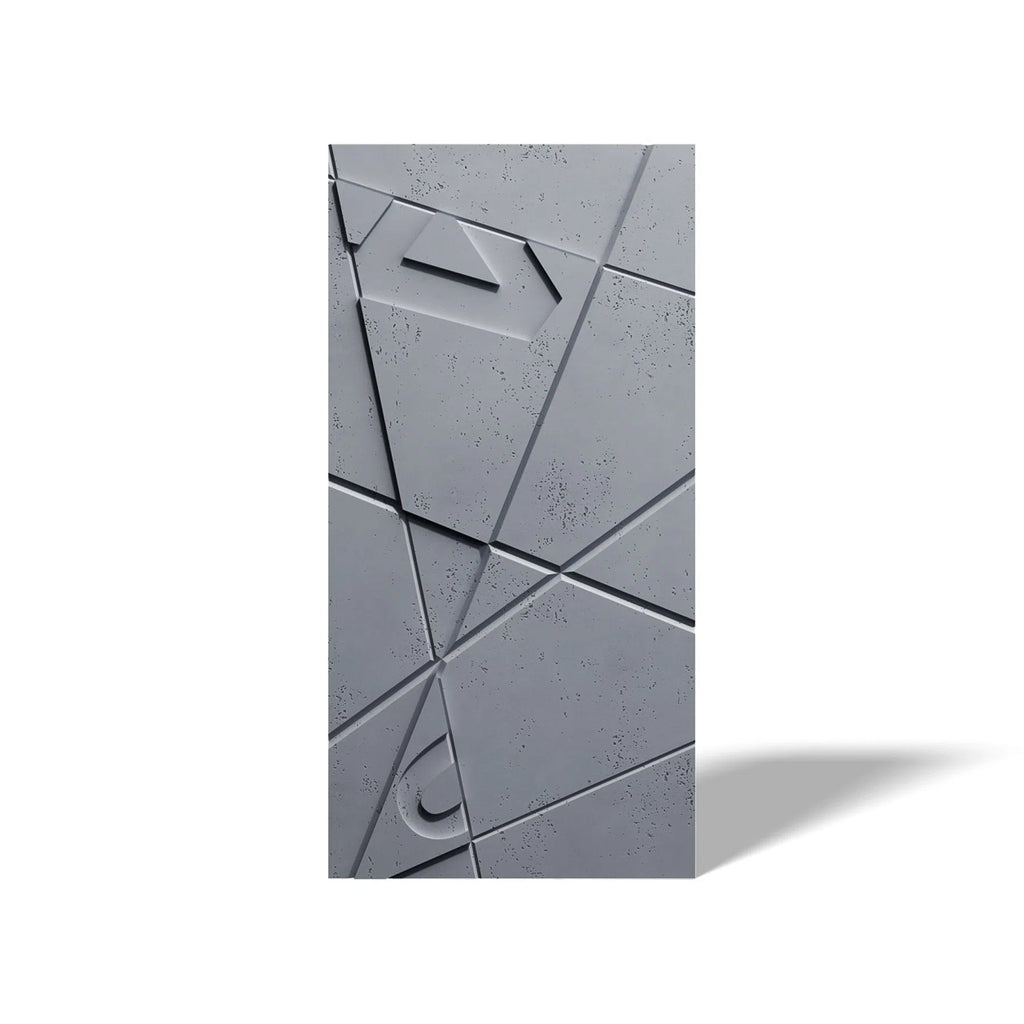 3D Concrete Wall Panel GRAPHICS on a white background | DecorMania UK