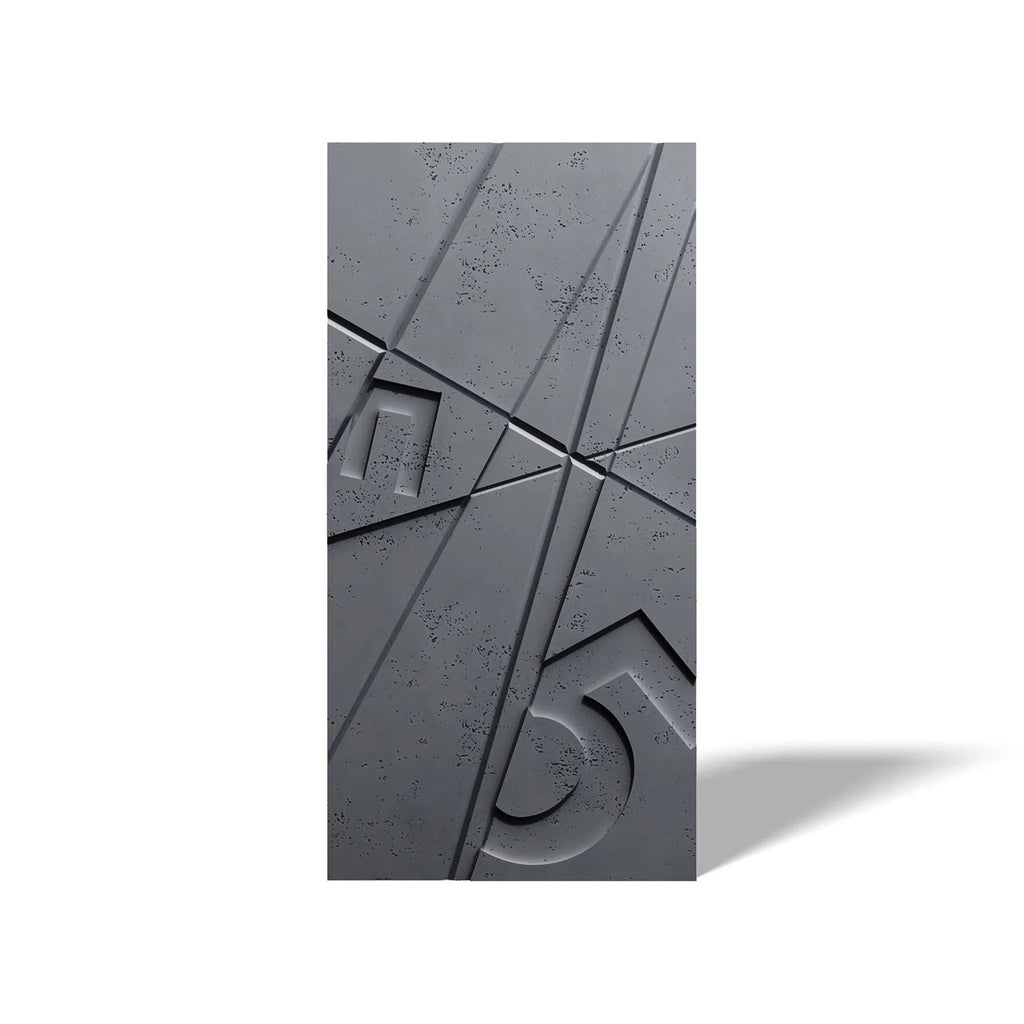 3D Concrete Wall Panel GRAPHICS on a white background | DecorMania UK