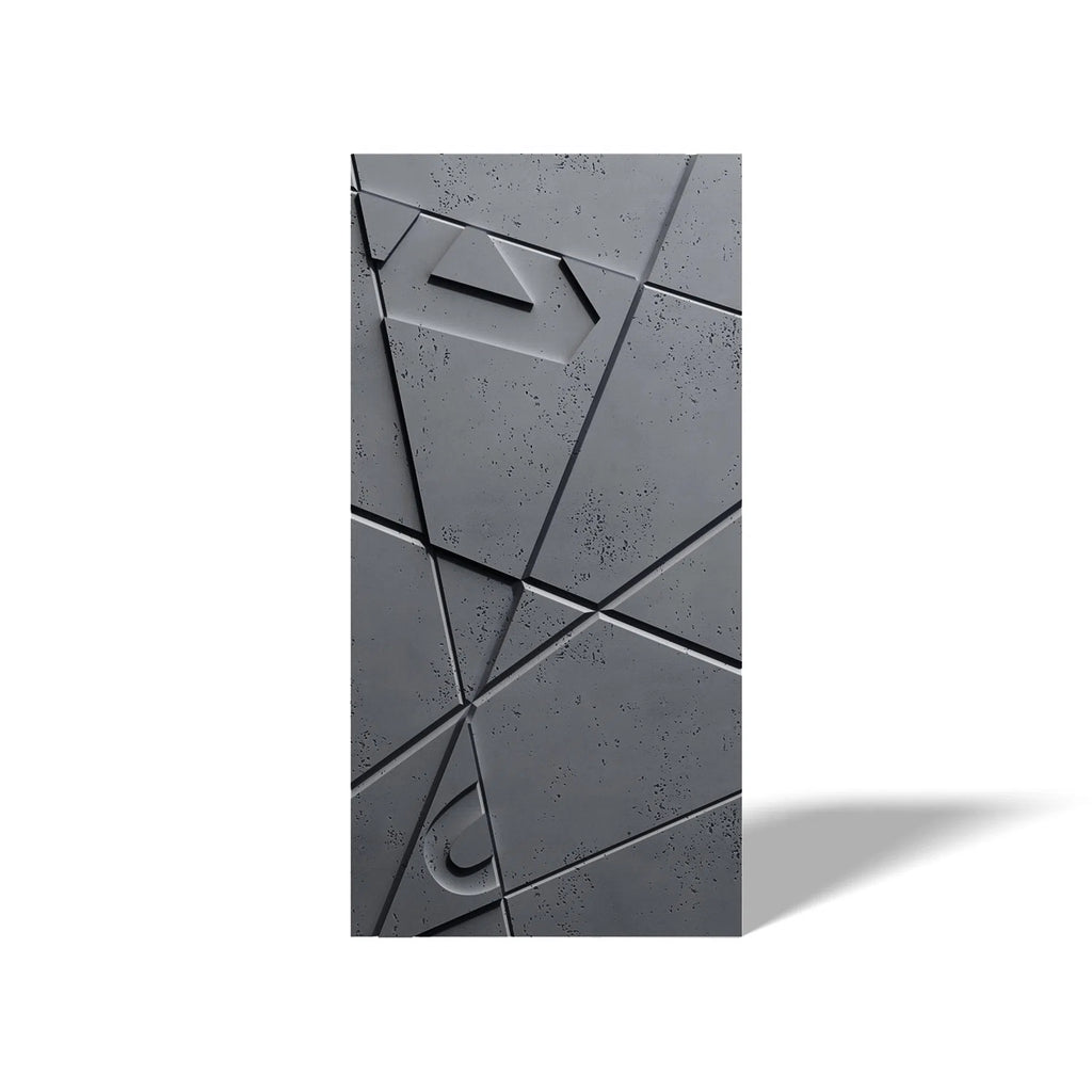 3D Concrete Wall Panel GRAPHICS on a white background | DecorMania UK