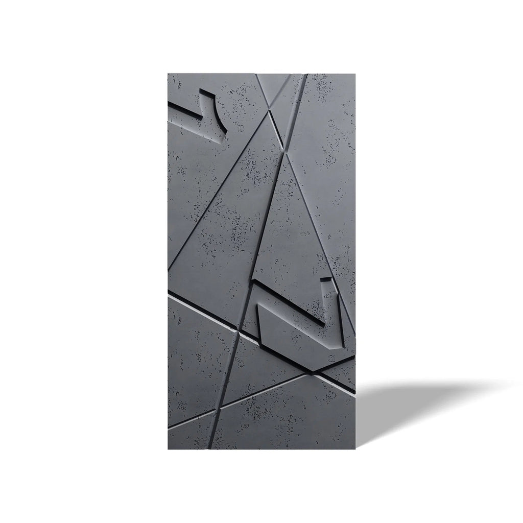 3D Concrete Wall Panel GRAPHICS on a white background | DecorMania UK