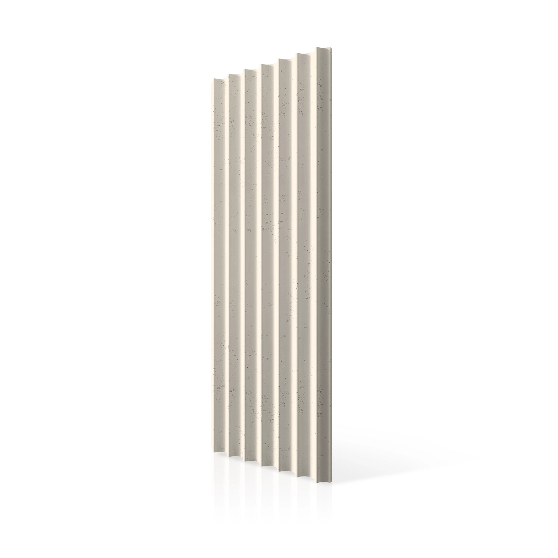 3D Concrete Wall Panels GROOVER S colour swatch on white background DecorMania UK