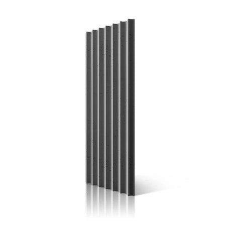 3D Concrete Wall Panels GROOVER S on white background DecorMania UK