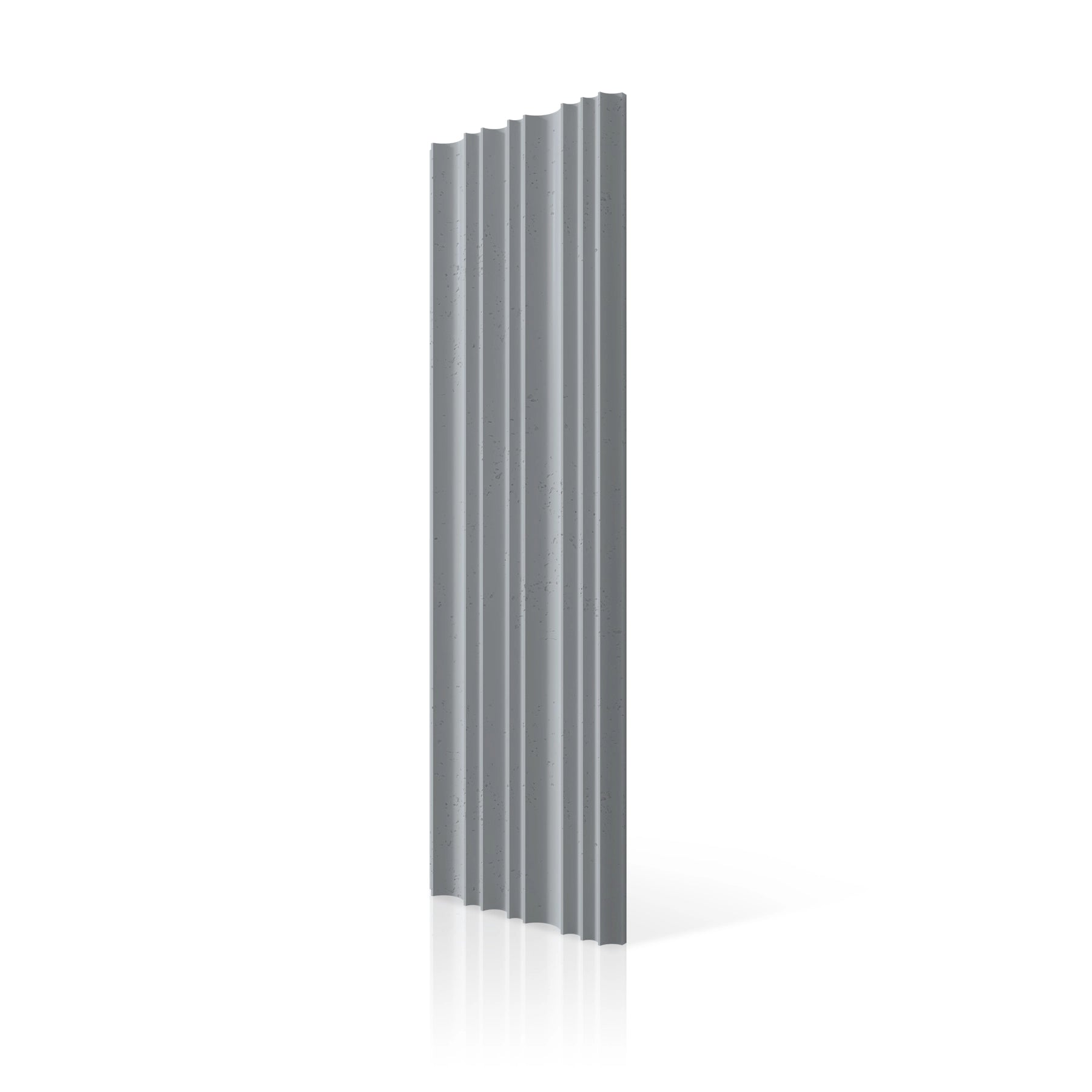 3D Concrete Wall Panels STRIPES colour swatch on white background DecorMania UK