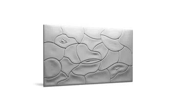 Close-up view of 3D MURAL - MOUGINS - Gypsum Wall Panels | DecorMania UK 