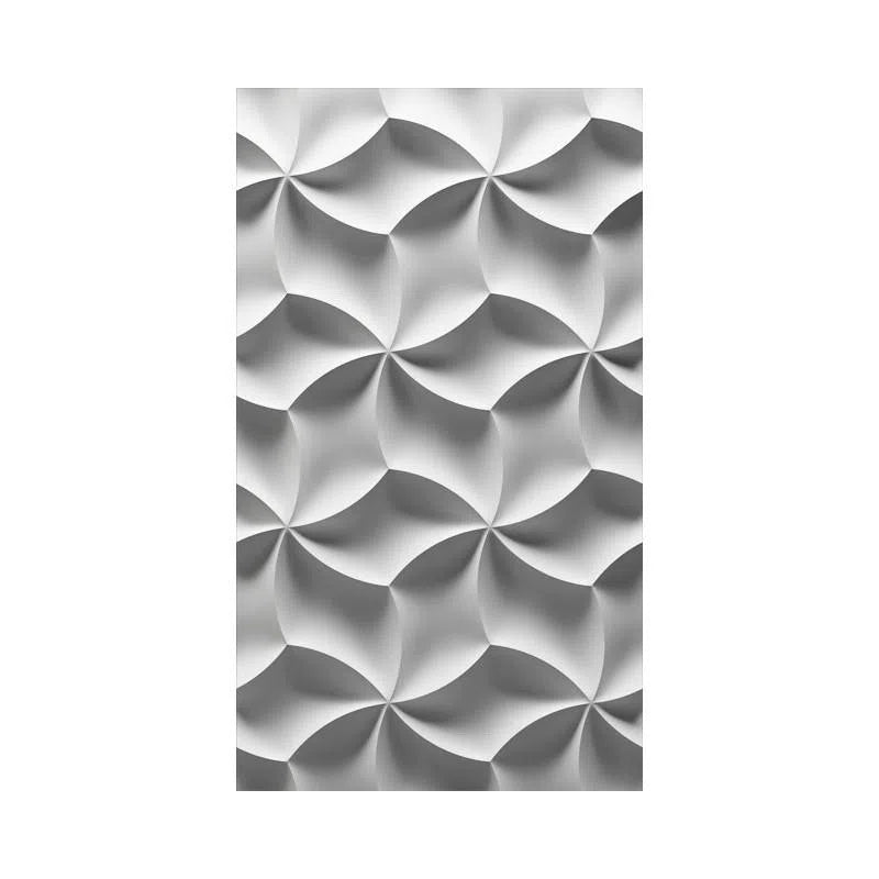 3D Wall Panel Bloom – Gypsum panels with a floral-inspired geometric pattern | DecorMania UK