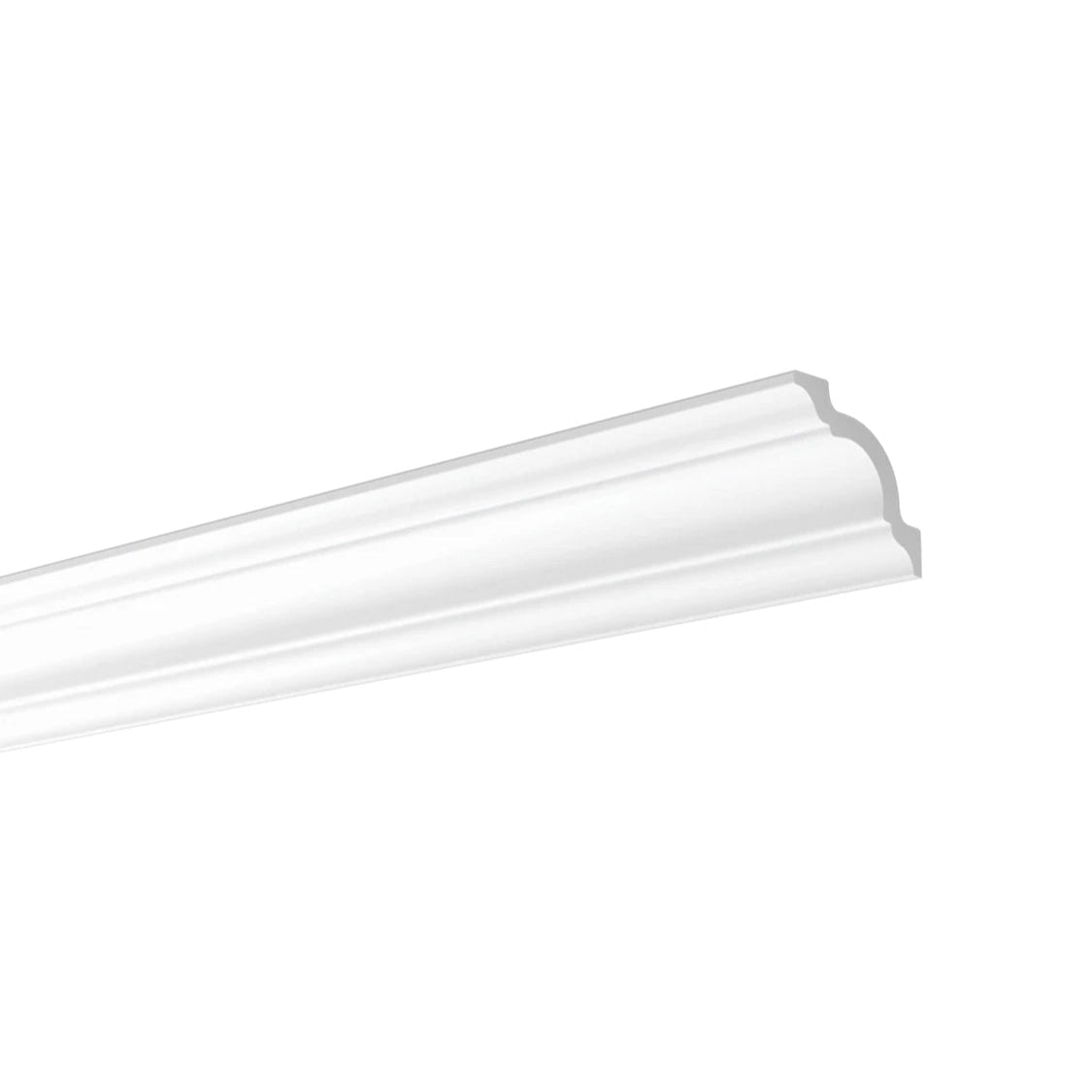 NOMASTYL® NMC 2m Ceiling Coving on plain wall and ceiling Decormania UK