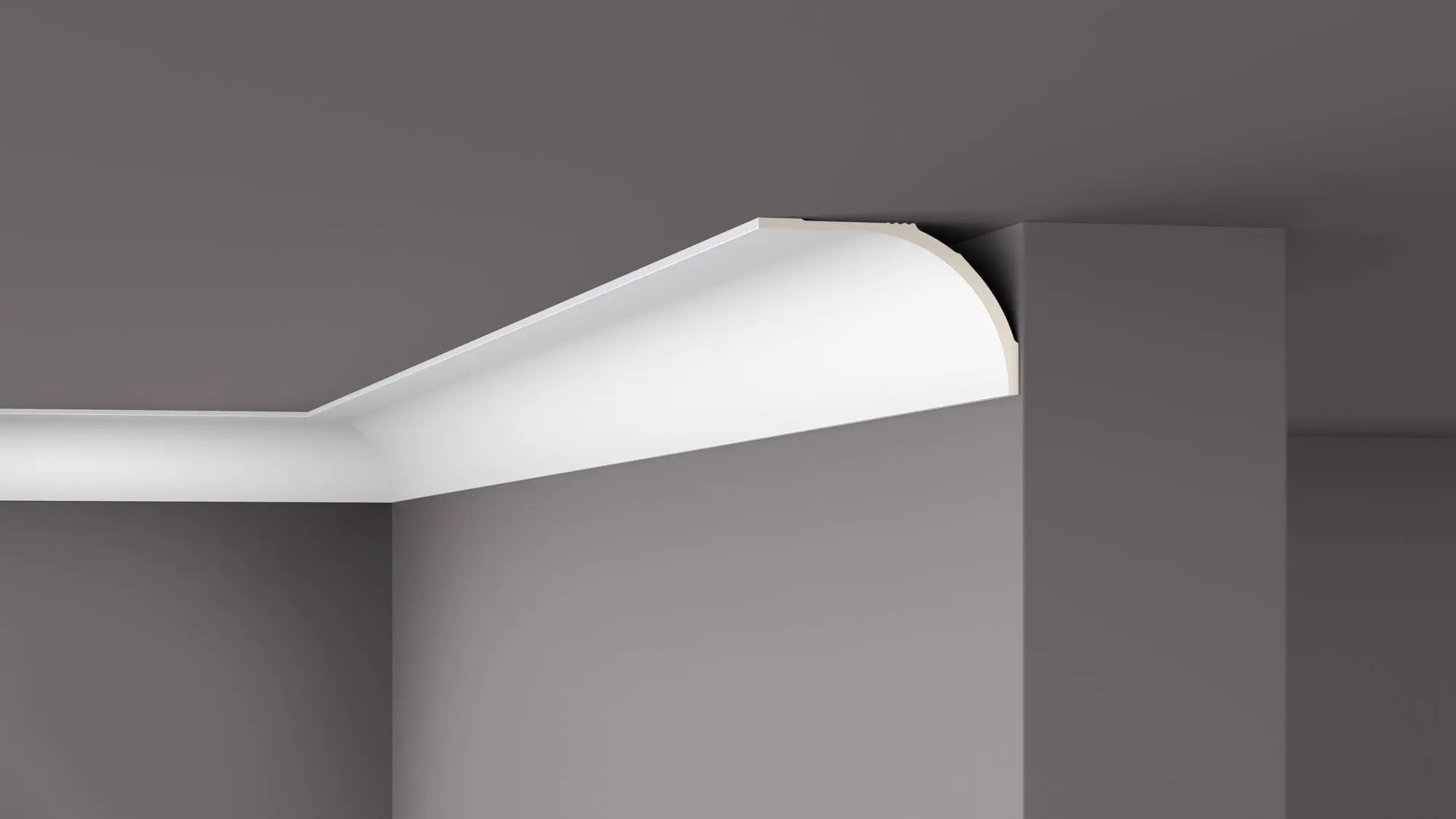 AD23 ART DECO 2M NMC Ceiling Coving on the grey background | DecorMania UK