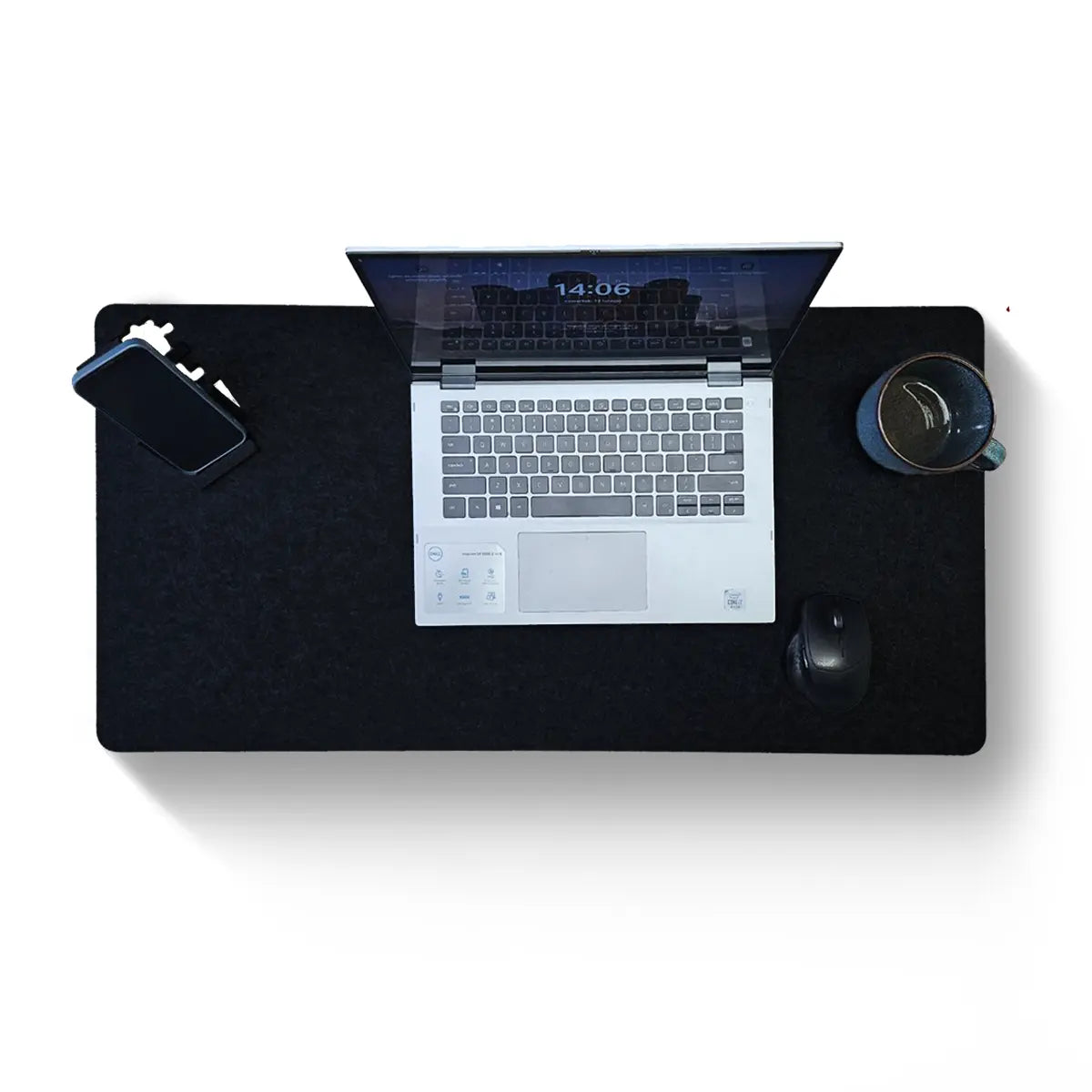 Acoustic Office Accessories Felt Desk Pad colour swatch on white background Decormania UK