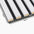 Acoustic Slats panel square - sample on white background DecorMania UK