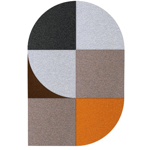 Acoustic Wall Art Panels FAN 1 beetle swatch on white background Decormania UK