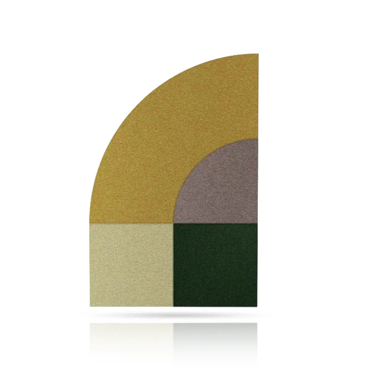 Acoustic Wall Art Panels FAN 2 fig swatch on white background Decormania UK