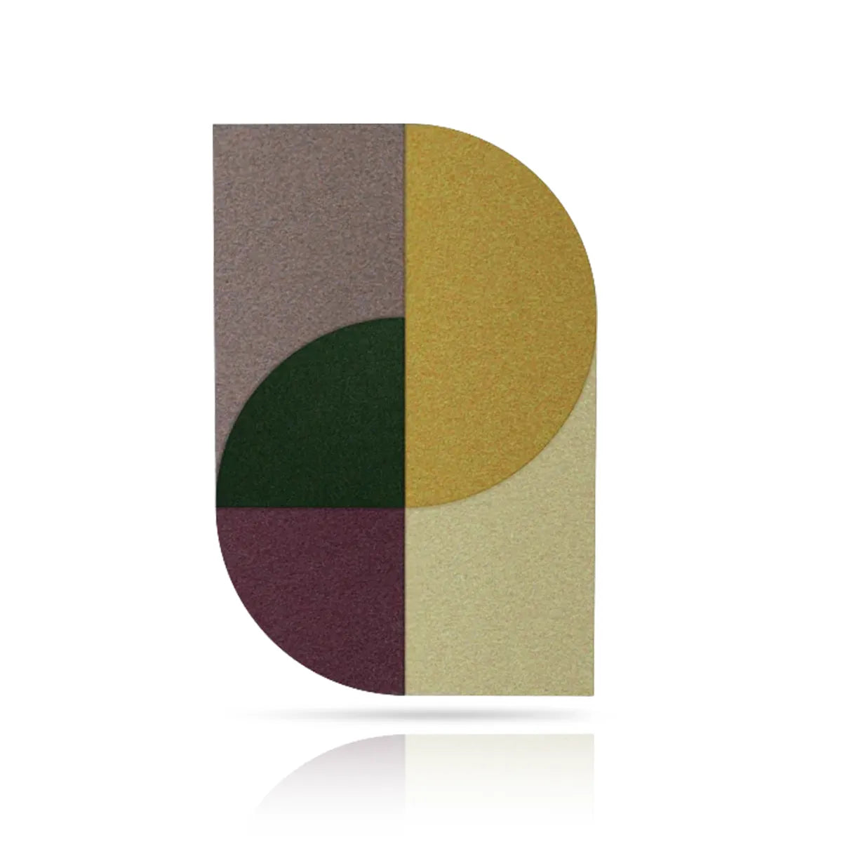 Acoustic Wall Art Panels FAN 5 fig on white background Decormania UK