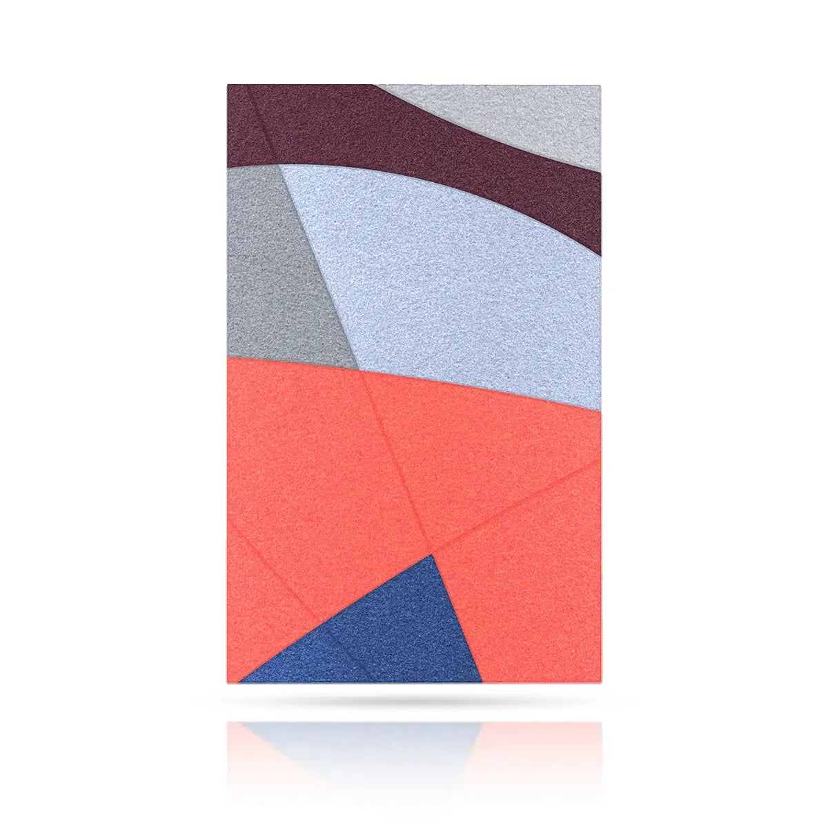 Acoustic Wall Art Panels FUSION 1 venezia swatch on white background Decormania UK