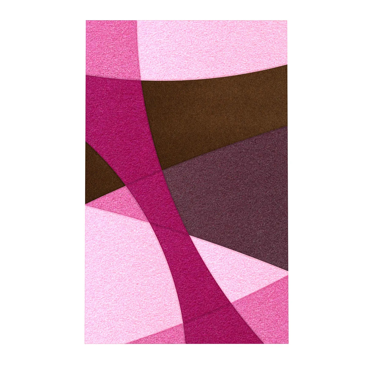 Acoustic Wall Art Panels FUSION 2 macaroon swatch on white background DecorMania UK