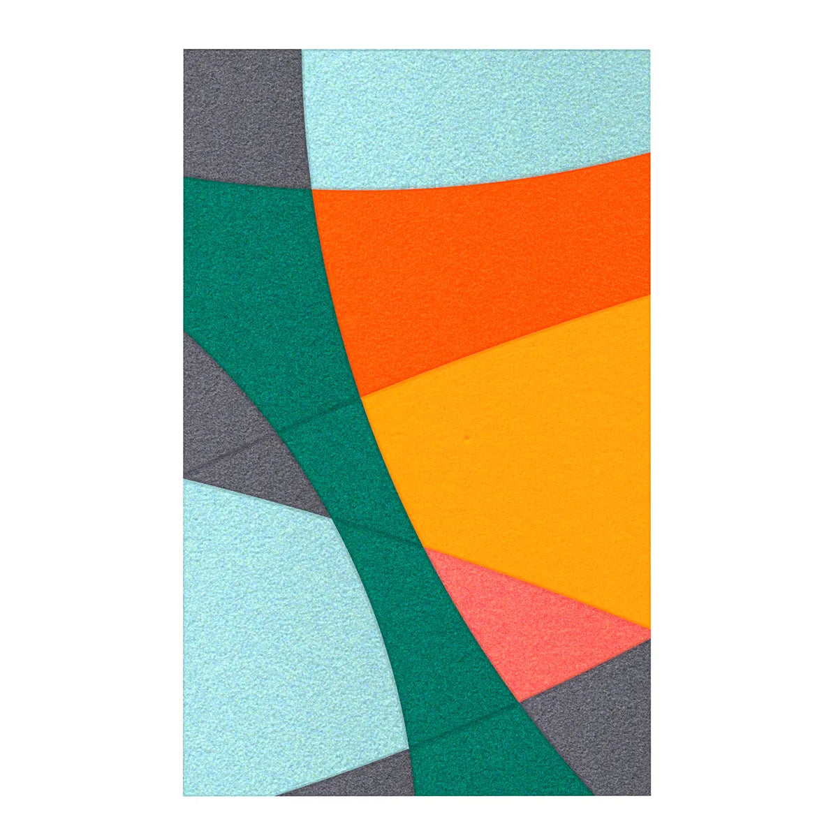 Acoustic Wall Art Panels FUSION 2 energy swatch on white background Decormania UK