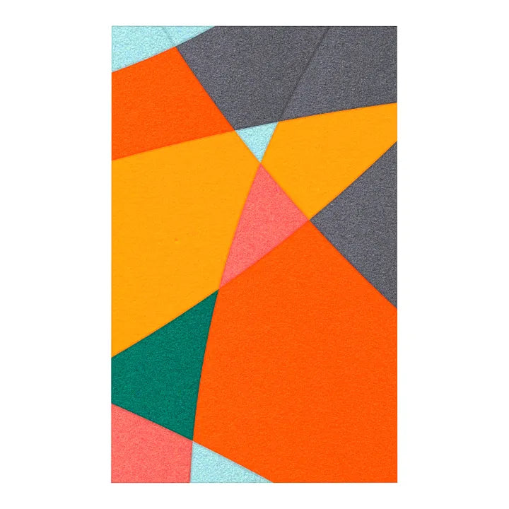 Acoustic Wall Art Panels FUSION 3 energy swatch on white background DecorMania UK