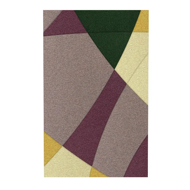 Acoustic Wall Art Panels FUSION 4 fig swatch on white background DecorMania UK