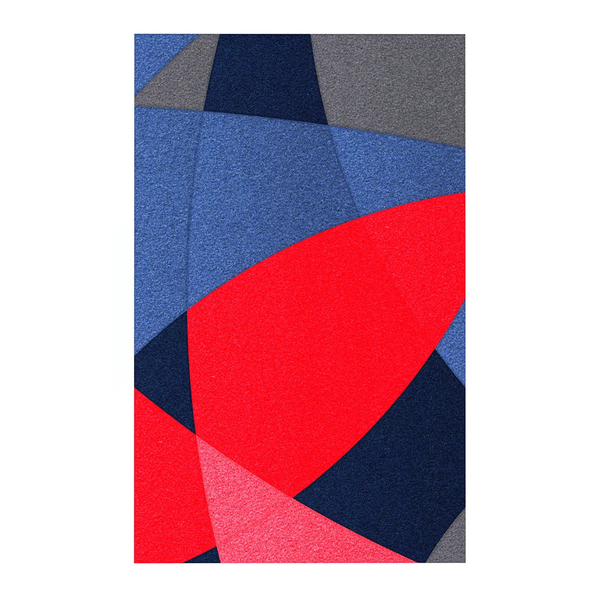 Acoustic Wall Art Panels FUSION 5 lava swatch on white background DecorMania UK