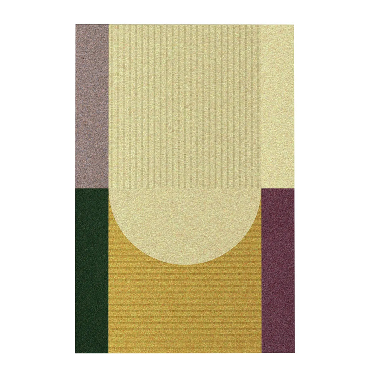 Acoustic Wall Art Panels RING 2 fig swatch on white background Decormania UK 