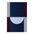 Acoustic Wall Art Panels RING 2 plum swatch on white background Decormania UK 