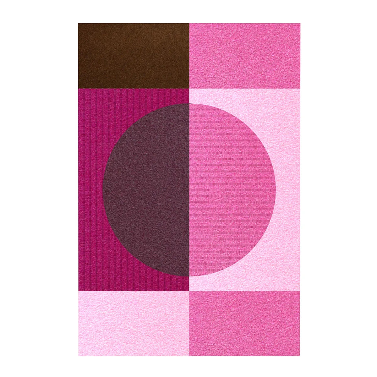 Acoustic Wall Art Panels RING 3 macaroon swatch on white background Decormania UK 