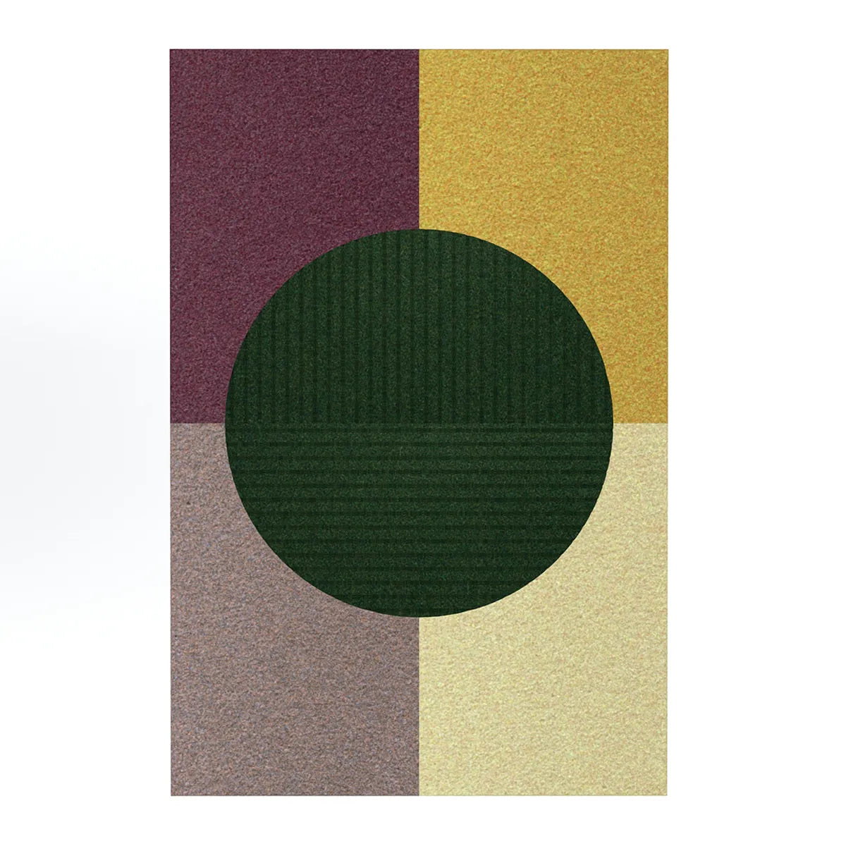 Acoustic Wall Art Panels RING 5 fig swatch on white background Decormania UK 