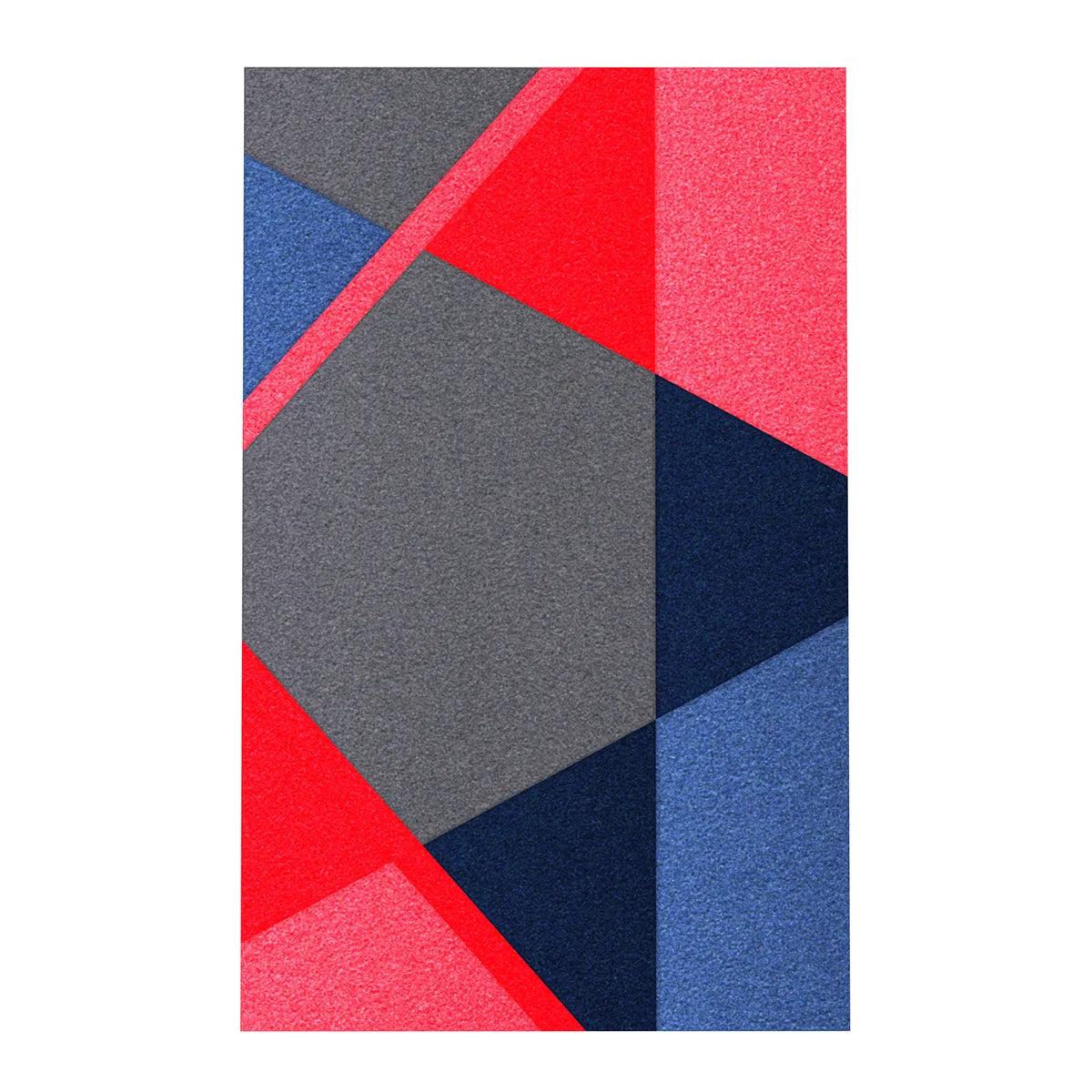 Acoustic Wall Art Panels SAIL 1 lava on white background Decormania UK