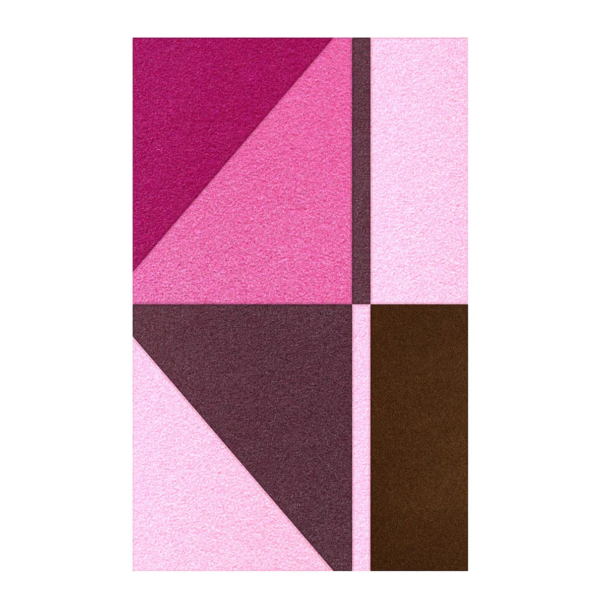 Acoustic Wall Art Panels SAIL 2 maroon on white background Decormania UK