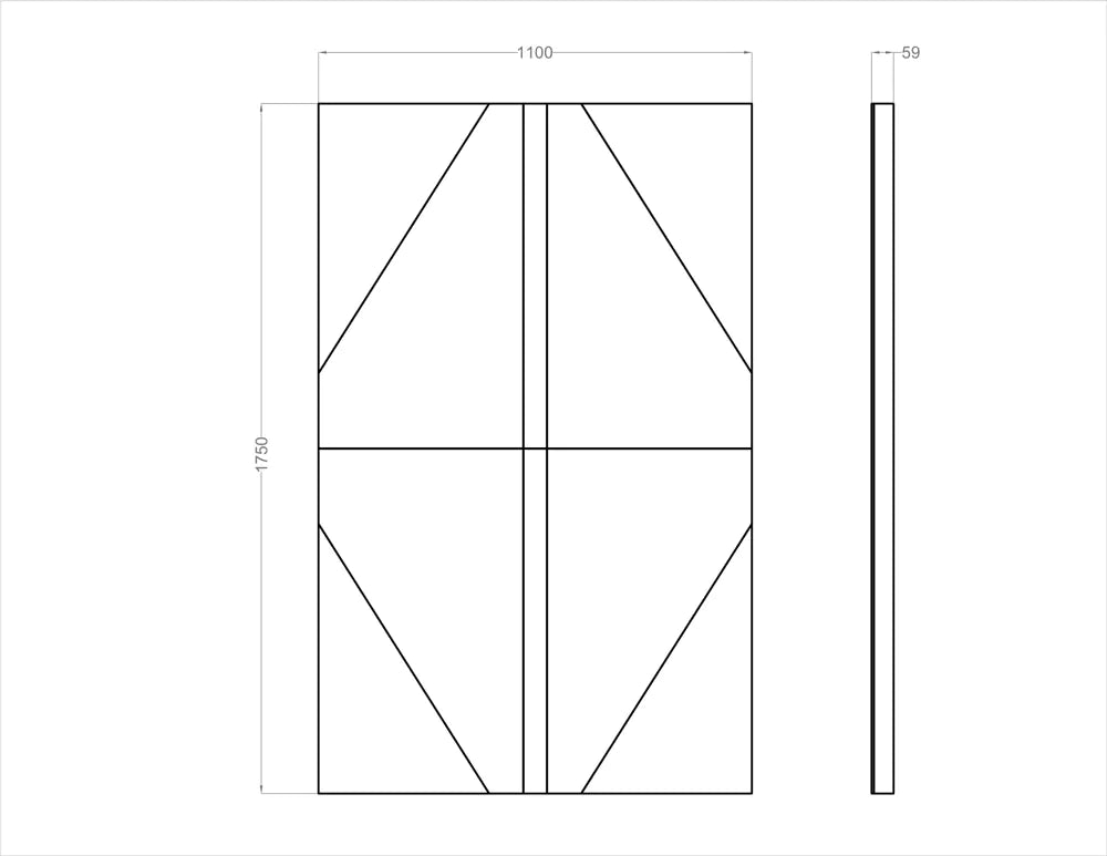 Acoustic Wall Art Panels SAIL 3 dimensions DecorMania UK