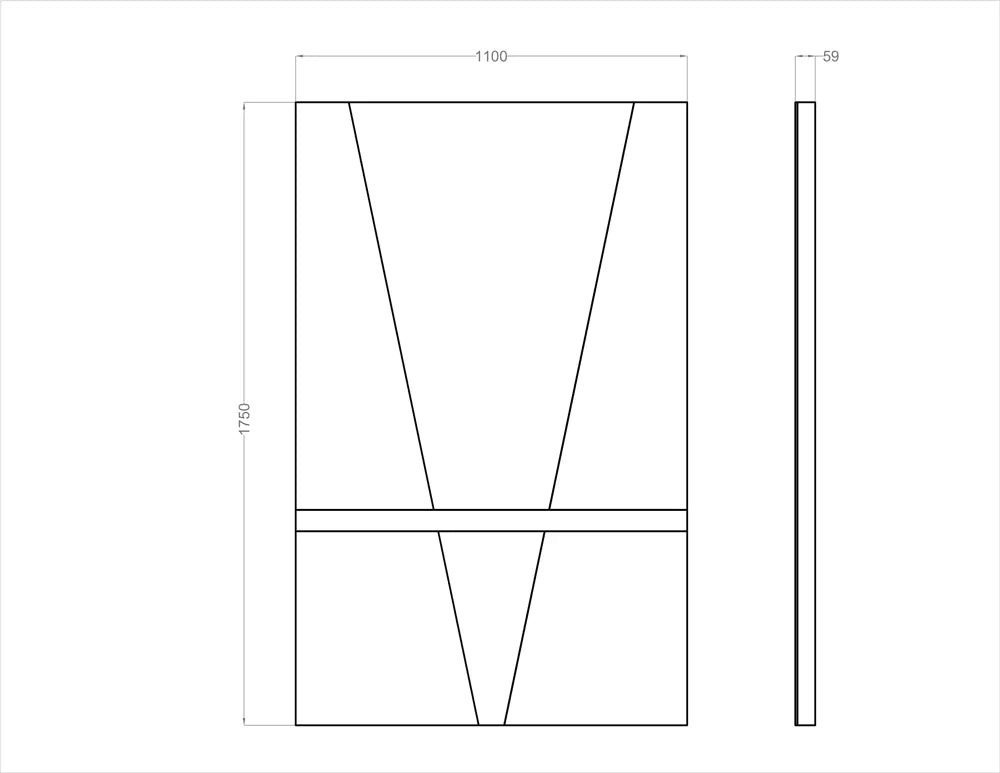 Acoustic Wall Art Panels SAIL 4 dimensions Decormania UK