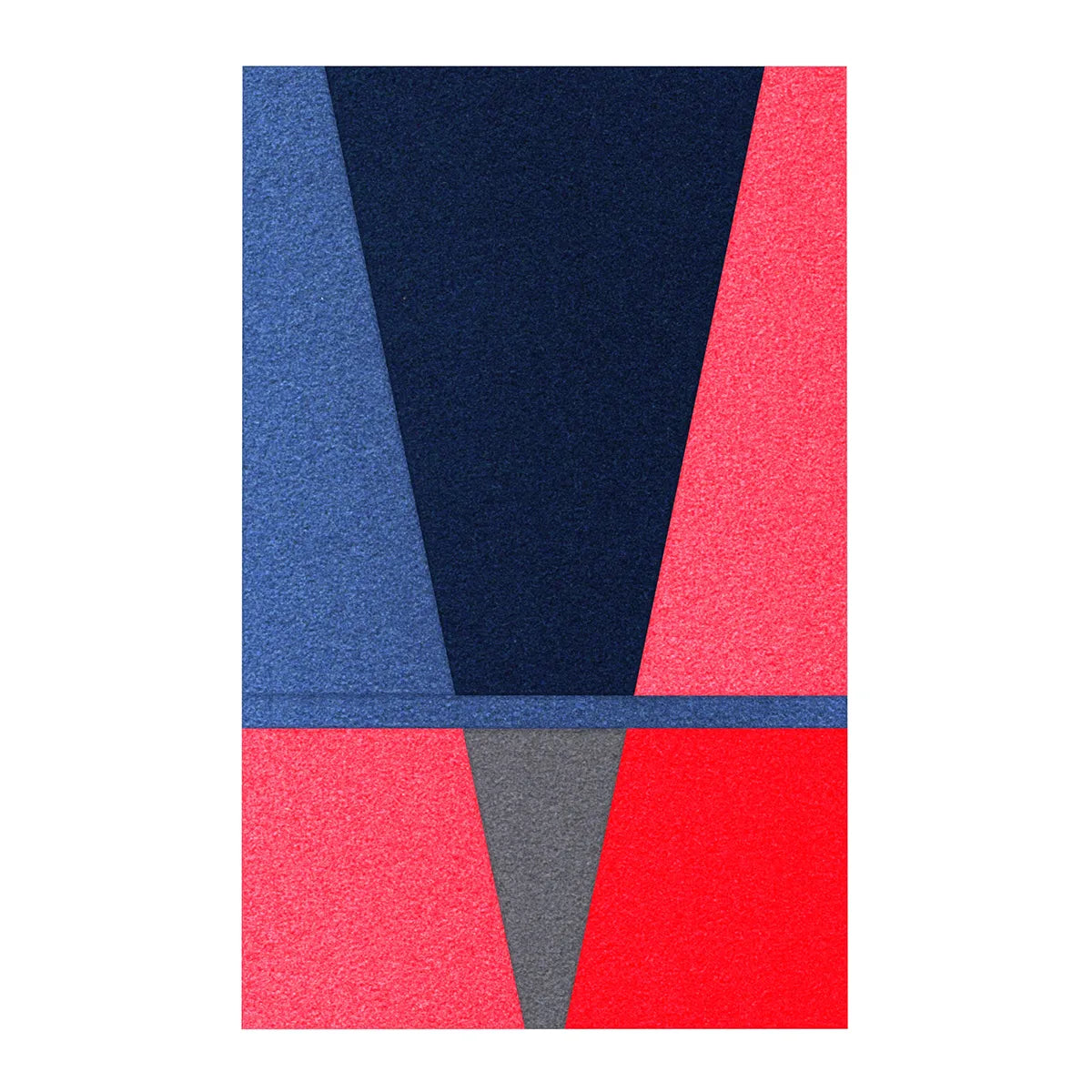 Acoustic Wall Art Panels SAIL 4 lava swatch on white background Decormania UK